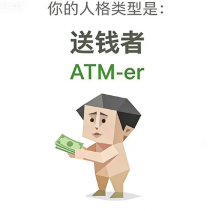 SBTI人格测试 ATM-er（送钱者）人格图