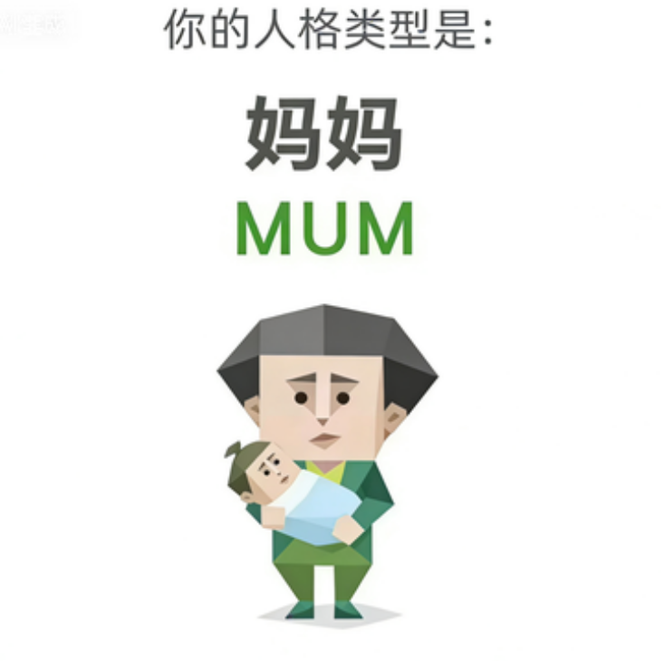 SBTI人格测试 MUM（妈妈）人格图