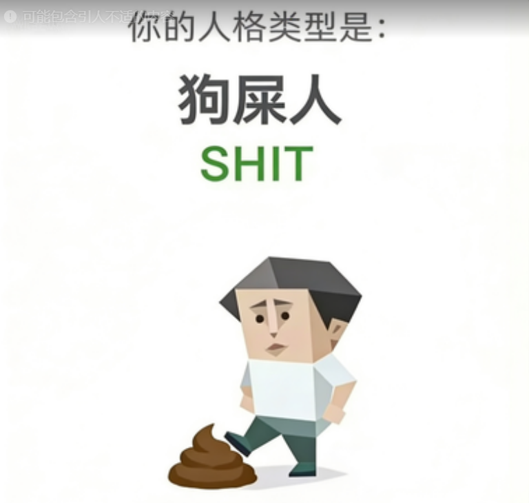SBTI人格测试 SHIT（愤世者）人格图