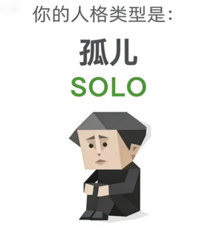 SBTI人格测试 SOLO（孤儿）人格图