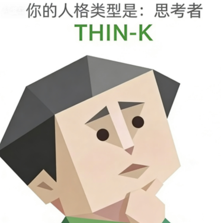 SBTI人格测试 THIN-K（思考者）人格图